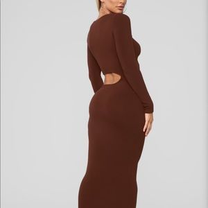 Fashion Nova cut him out midi